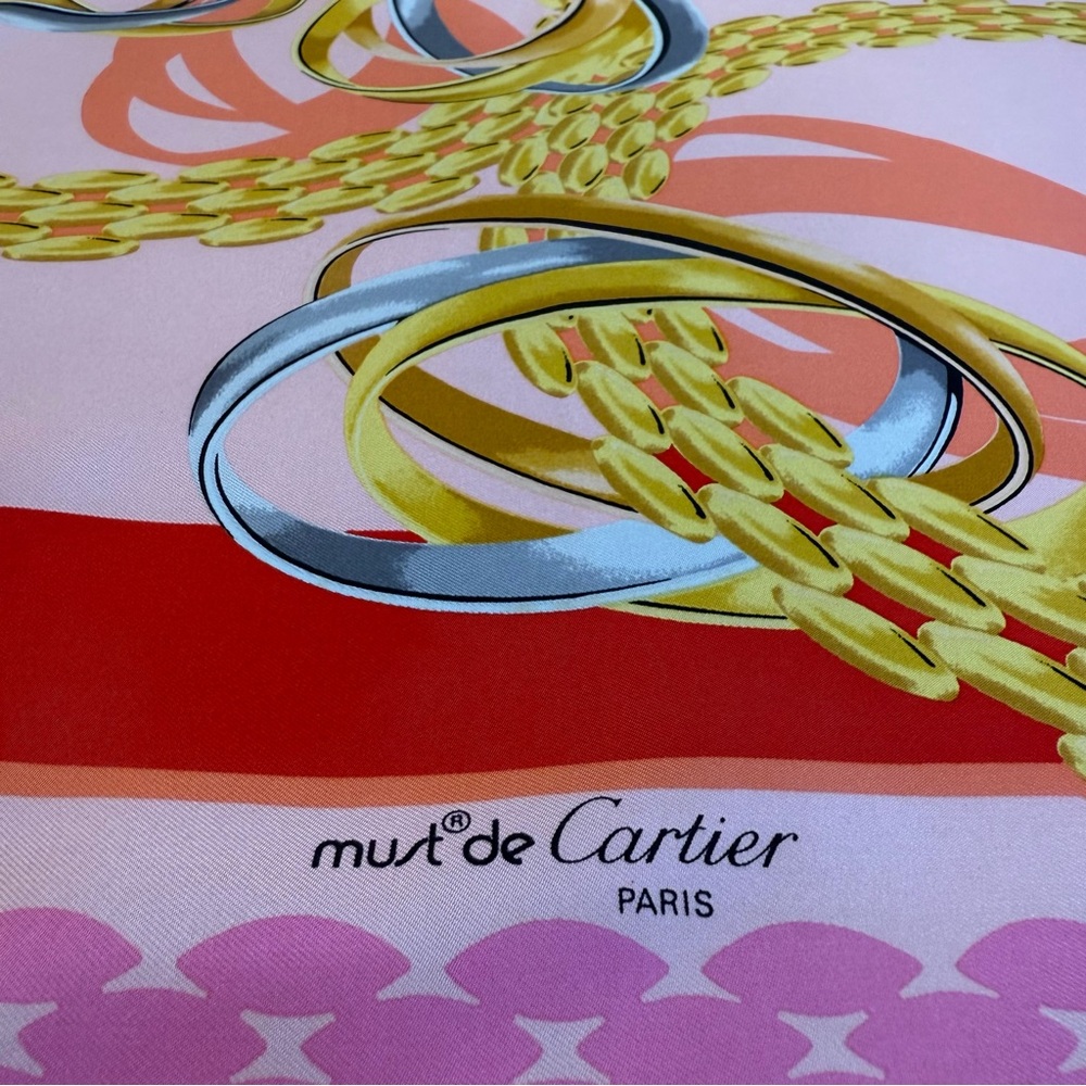 Authentic Cartier Scarf - Picture 3 of 8
